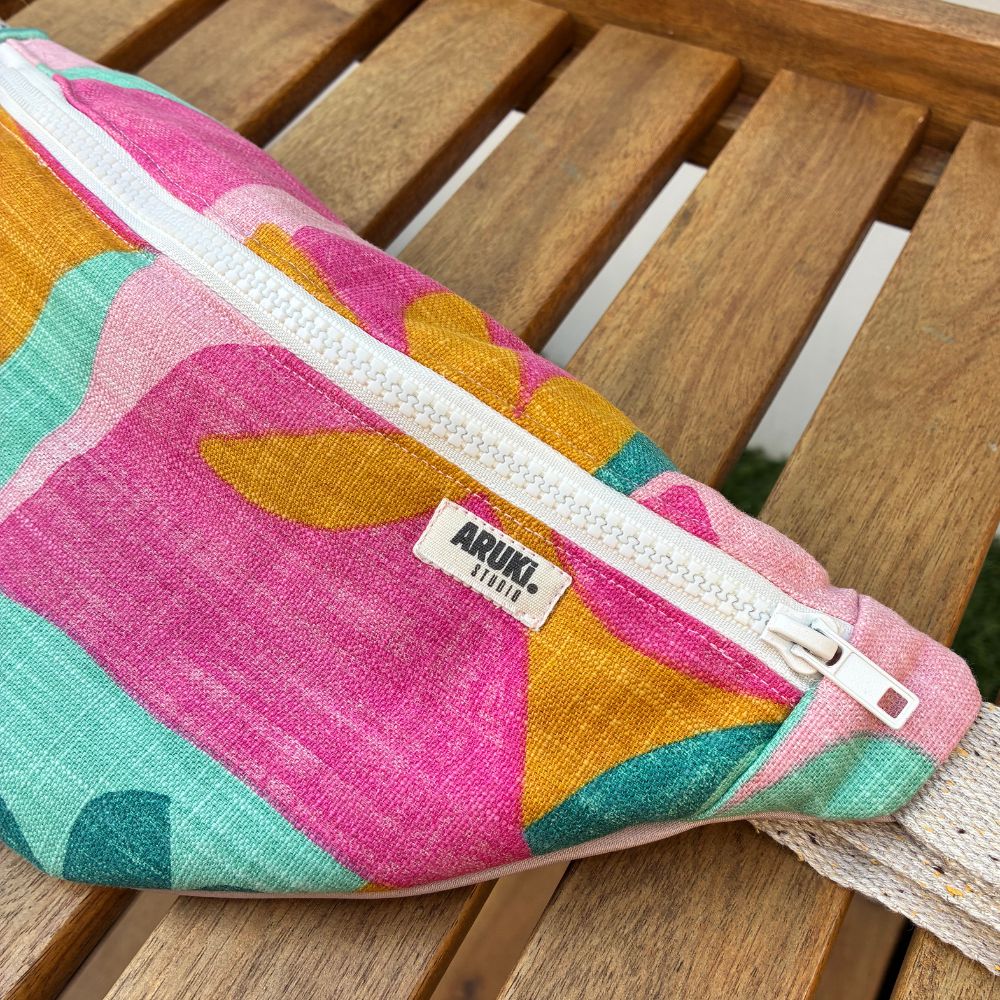 Sac banane BIKOLOR - Crazy rose