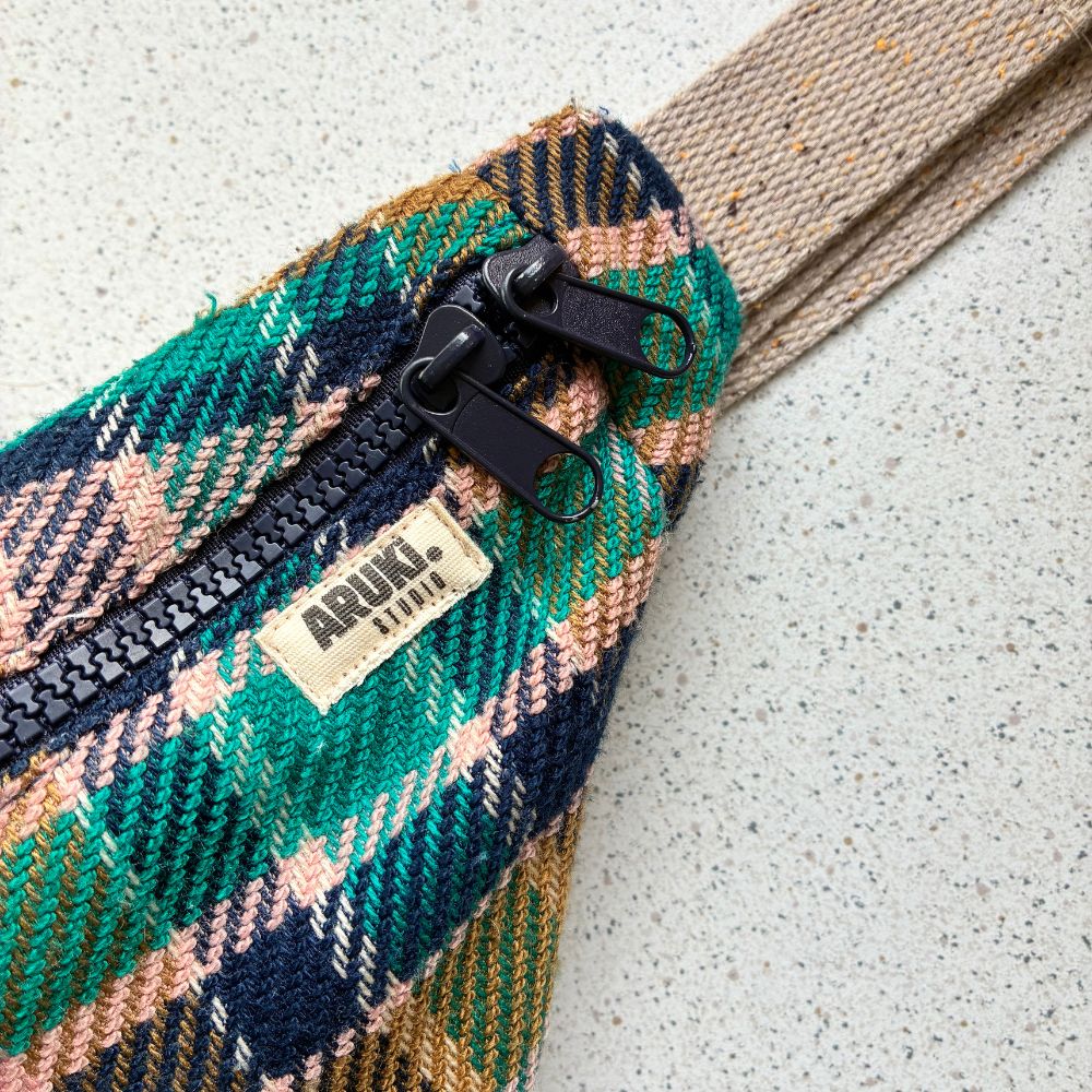 Sac banane BIKOLOR - Carreaux automne