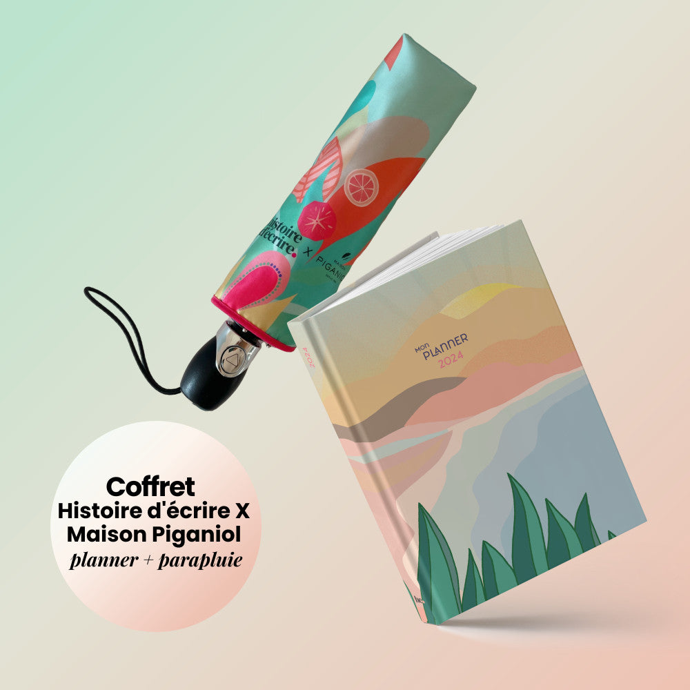 Coffret PARAPLUIE Maison Piganiol x Histoire d'écrire