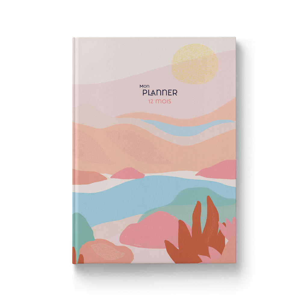 Mon Planner 12 mois • Riviera